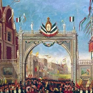 AGUSTIN de ITURBIDE, 1821. Emperor of Mexico