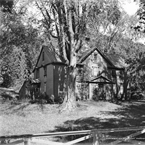 ALCOTT: ORCHARD HOUSE, c1900. The family home of Little Women author Louisa May Alcott in Concord