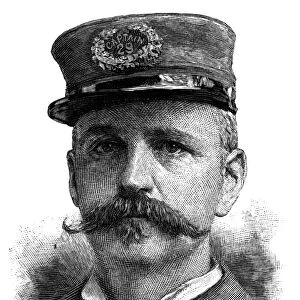 ALEXANDER S. WILLIAMS. American police officer. Wood engraving, 1887
