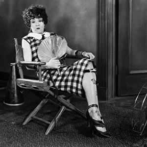 AMAZING MAZIE, 1925. American actress Alberta Vaughn in a scene from the film The Adventures of Mazie, 1925