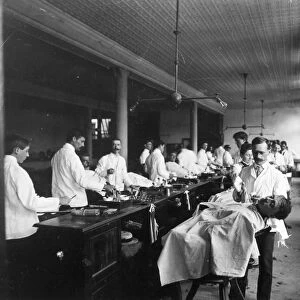 American Barbershop, C1900