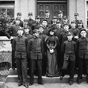 ANNAPOLIS: CADETS, 1894. The graduating class of 1894 at the United States Naval Academy