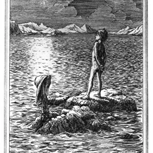 BARRIE: PETER PAN, 1911. To die will be an awfully big adventure. Illustration by Francis D