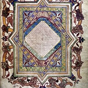 BEATUS OF SAINT-SEVER. Page from the Beatus made at the Abbey of Saint-Sever in Gascogny