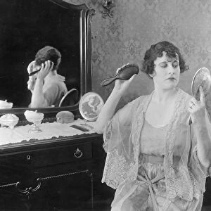 BEDROOM SCENE, 1920s. A silent movie still, 1920s