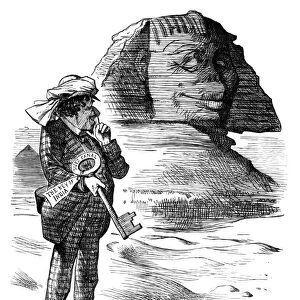 BENJAMIN DISRAELI CARTOON. Cartoon, 1875, by John Tenniel inspired by Disraeli s