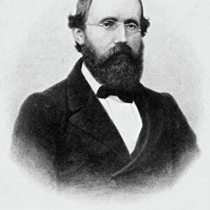 BERNHARD RIEMANN (1826-1866). George Friedrich Bernhard Riemann. German mathematician. Reproduction of a 19th century engraving