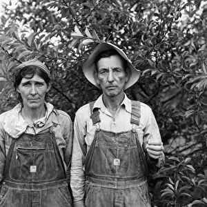 BERRY PICKERS, 1940. Berry Pickers from Arkansas working in Berrien County, Michigan