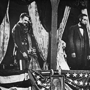 BIRTH OF A NATION, 1915. President Abraham Lincoln (played by Joseph Henabery)