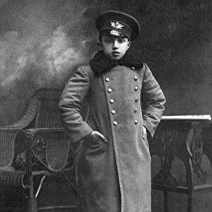 BOY IN UNIFORM, c1904. A Russian grammar school student in his school uniform: photographed at St
