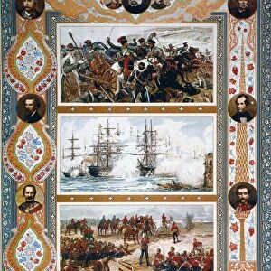 BRITISH MILITARY TRIUMPHS. The triumphs of the British Army (at Balaclava in the Crimea