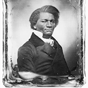 (c1817-1895). American abolitionist. Daguerreotype, c1855