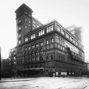 CARNEGIE HALL, c1910-1915. The concert hall on West 57th Street and 7th Avenue in New York City