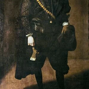CHARLES OF AUSTRIA (1607-1632). Infante of Spain and Archudke of Austria. Oil on canvas