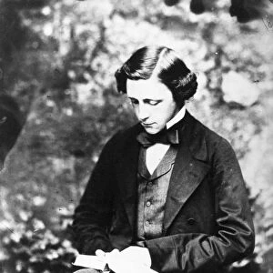 CHARLES LUTWIDGE DODGSON (1832-1898). Lewis Carroll. English writer, photographer and mathematician. Photographed c1856