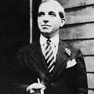 CHARLES PONZI (1878-1949). Italian-born American con man and swindler. Photograph, 1920
