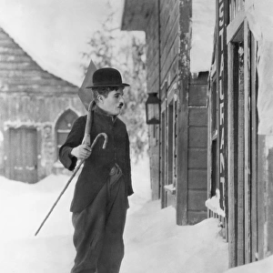 CHARLIE CHAPLIN in a scene from The Gold Rush (1925)