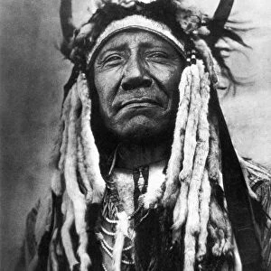 CHEYENNE CHIEF, c1910. The Cheyenne chief Two Moons. Photographed by Edward S. Curtis, c1910