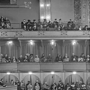 CHICAGO: CONCERT, 1941. A view of the audience at performance given by Marian Anderson in Chicago