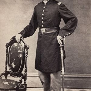 CIVIL WAR: UNION OFFICER. A Union Army officer identified as Lieutenant Dixon