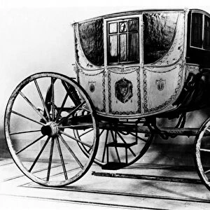 COACH, 1770. The Beekman family coach, used in New York City from about 1770
