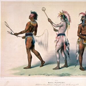 Color lithograph, 1845, by James Ackerman after George Catlin