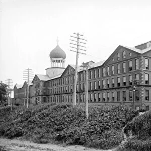 COLT FACTORY, c1903. Colt Firearms Company, view of armory, Hartford, Connecticut