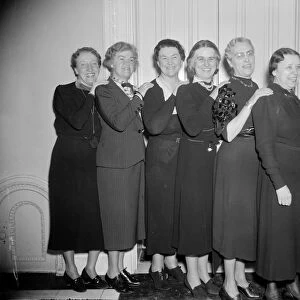 CONGRESSWOMEN, 1938. Women members of the 75th congress photographed after a luncheon