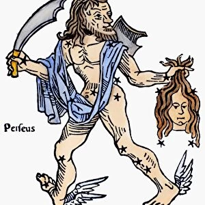 CONSTELLATION: PERSEUS. Personification of Perseus