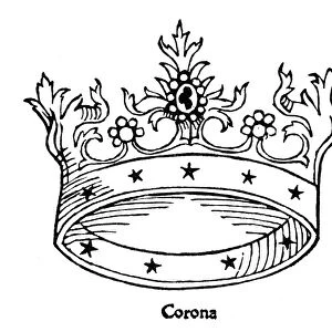 CORONA BOREALIS, 1482. Figuration of Corona Borealis