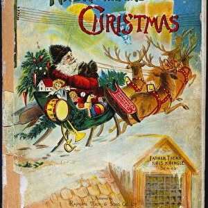 Cover of a late 19th century edition of Clement Clarke Moores The Night Before Christmas