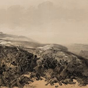 CRIMEAN WAR: INKERMAN. In their second attack, the British Grenadier Guards, left