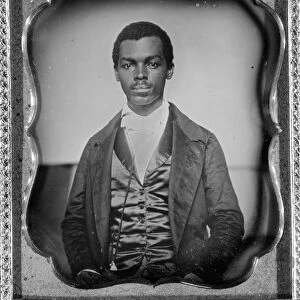 DAGUERREOTYPE: MAN, c1850. Portrait of a man. Daguerreotype, c1850