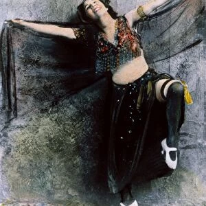 DANCER: LITTLE EGYPT, 1893. The burlesque dancer Little Egypt, the stellar attraction