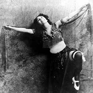 DANCER: LITTLE EGYPT, 1893. The exotic dancer Little Egypt, the stellar attraction