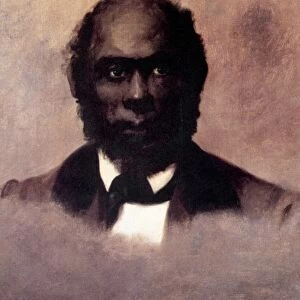 DANIEL BASHIEL WARNER (1815-1880). Liberian (American-born) politician. Oil on canvas