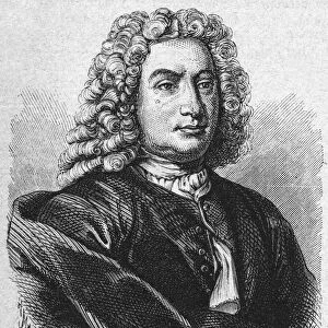 DANIEL BERNOULLI (1700-1782). Swiss mathematician. Line engraving, 19th century