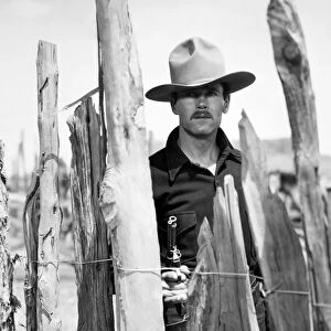MY DARLING CLEMENTINE. Film still with Henry Fonda as Wyatt Earp, 1946