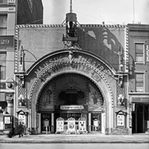 DETROIT, c1910. The Majestic Theatre on Woodward Avenue in Detroit, Michigan. Photograph