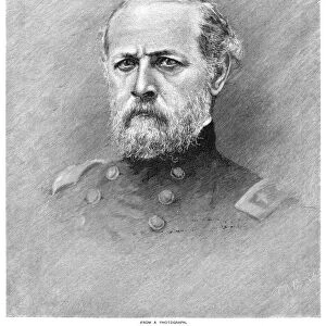 DON CARLOS BUELL (1818-1898). American army officer. Wood engraving, 19th century