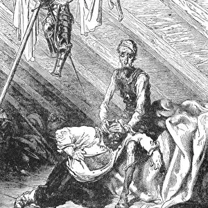 DON QUIXOTE. Gustave Dore illustration from Miguel de Cervantes Don Quixote