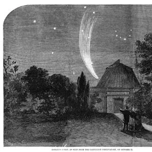 DONATIs COMET, 1858. Donatis Comet as it appeared on 11 October 1858 over the