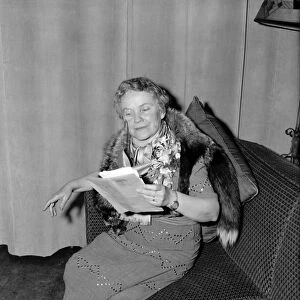 DOROTHY CANFIELD FISHER (1879-1958). American novelist. Photograph, c1940