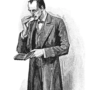 DOYLE: SHERLOCK HOLMES, 1893. Holmes opened it and smelled the single cigar which it contained