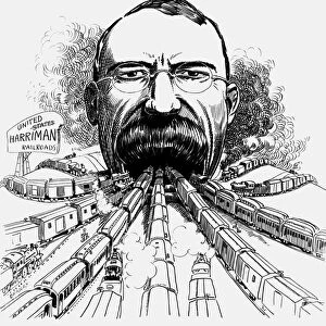 EDWARD HENRY HARRIMAN (1848-1909). American railroad magnate
