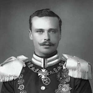 ERNST LUDWIG (1868-1937). Grand Duke of Hesse and by Rhine, 1892-1918. Photograph by W