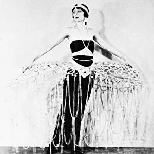 ERTE: COSTUME, 1922. Cage costume designed by Erte for the musical revue Greenwich