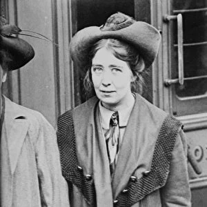 ESTELLE SYLVIA PANKHURST (1882-1960). English suffragette, daughter of Emmeline Pankhurst