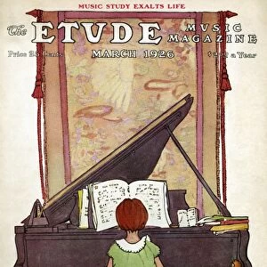 THE ETUDE MUSIC MAGAZINE. Front cover, March 1926