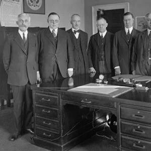 FEDERAL RESERVE BOARD. Members of the Federal Reserve Board shortly after its creation